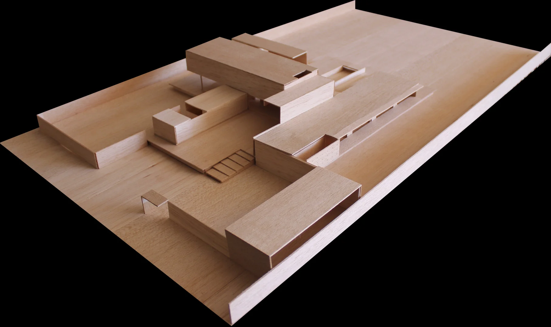 Physical study model of Casa Chamonate