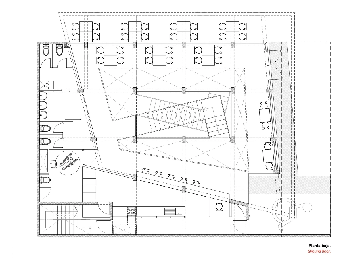 Planta técnica de Espacio Inmerso